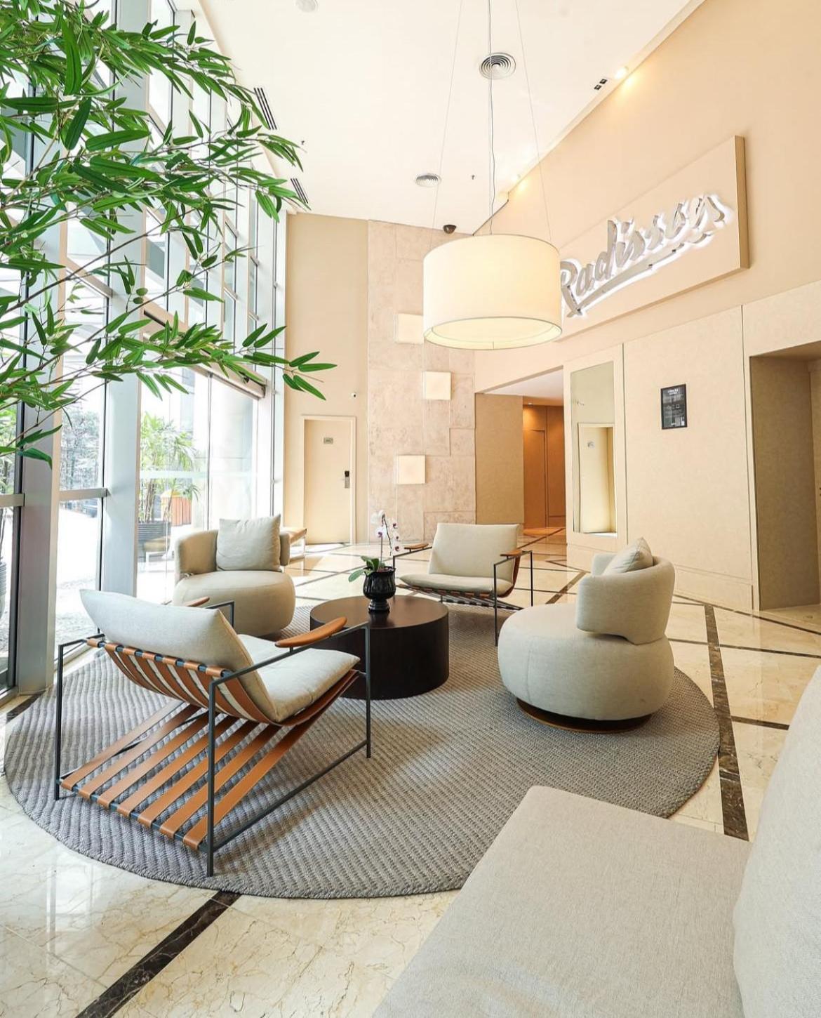 Inside Radisson Olimpia Apartamento